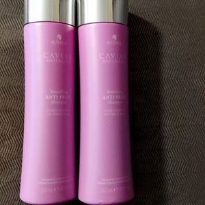 2 Alterna Caviar smoothing anti-frizz shampoos 8.5 oz each